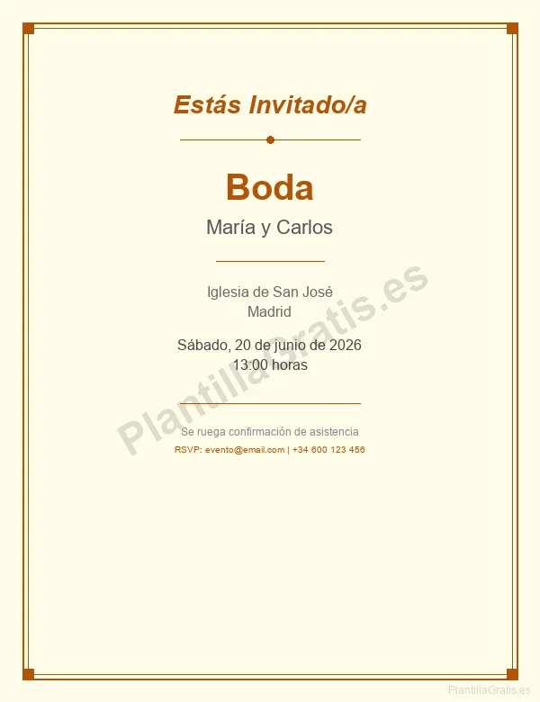 Vista previa Invitacion Graduacion