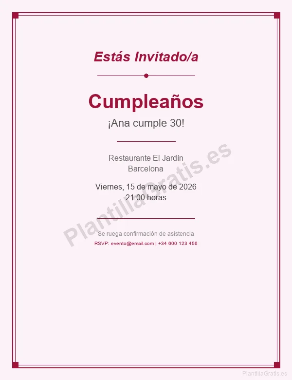 Vista previa Invitacion Halloween